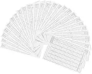 Didiseaon 25Pcs Portable Golf Scorecards Durable Coated Paper Score Record Tools Lightweight Golf Supplies for Accurate Score Tracking Essential Golfing Accessories