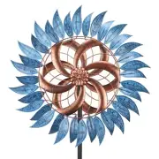 WONDER GARDEN Wind Spinner - 6.2FT Large Wind Sculpture Wind Spinner Metal Wi...
