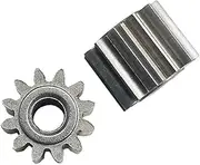 12T 0.8M Metal Pinion OD=11.6mm 12 Tooth Inner Hole 3.93mm DIY Toy Motor Parts 124A