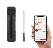 Smart Wireless Meat Thermometer - 500 FT Bluetooth Meat Thermometer with App,...