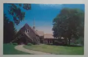 The Duncan Memorial Chapel-Floydsburg Cemetery Floydsburg Kentucky Postcard