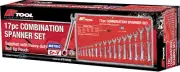 PT10185 - PkTool - 17pc METRIC Cr-V COMBINATION SPANNER SET