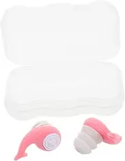 SUPVOX Silicone Sleep Swimming Earplugs Noise Isolating Comfort Fit for Dorm Travel Work Cool