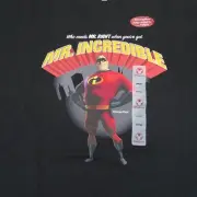 Vintage Disney Incredibles Mr. Incredible Dad Unisex L T shirt Adult Shirt Y2K
