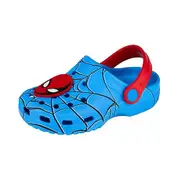 Marvel Spider-Man Boys Printed Clogs Blue/Red 8 UK Child