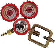 Industrial Pressure Regulators Oxygen Acetylene Unloading Device Anti-Shock Pressure Regulator Oxygen Tablet Pressure Gauge Regulator(Acetylene Pressure Reducer)