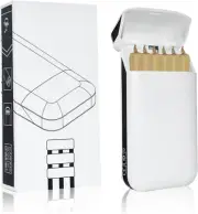 Extra Large Pre-Roll Paper Storage, Simple White Box, 110MM Large Capacity