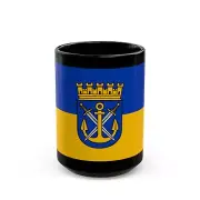 Flag of Solingen Germany - Black Coffee Mug