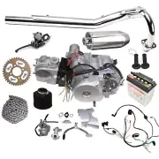 125cc Semi Auto Engine Motor Kit For ATV Quad Go Kart Taotao Coolster Buggy