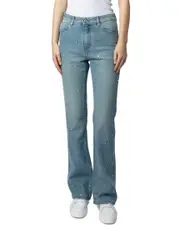 Zadig & Voltaire Emile Denim Eco Strass Pant