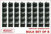 Vertical Garden Kit Wall Hanging Flowers Gardening plants herbs pots planters x8