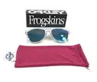 Oakley Sunglasses Frogskins OO9013-D055 Crystal Clear with Prizm Sapphire Lenses