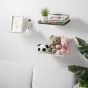 Wall Mounted Floating Shelf Box Storage Shelf for Cordless Router Cable Box