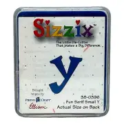 SIZZIX FUN SERIF 38-0396 LOWERCASE LETTER 'Y