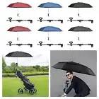 Chair Umbrella with Clamp Sun Protection 360 Degree Adjustable Sunshade