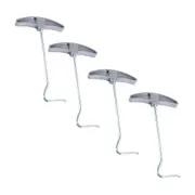 4x Wildtrak Tent Peg Remover/Extractor Camping Accessories/Equipment 17cm