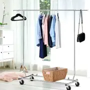 Portable Clothes Coat Rack Stand Garment Hanging Rail Airer Adjustable