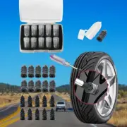 10Pcs Tire Repair Screw in Rubber Plug Nail Car Tyre Puncture Kit Off-Road New