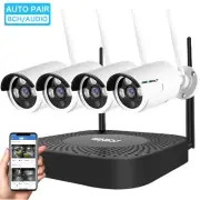 New FHD Complete Wireless CCTV System With 1 TB HDD Storage And 4 Cameras