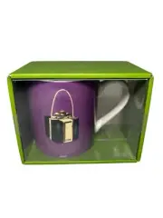 Lenox Kate Spade Things We Love Thoughtful 10 Oz Coffee Tea Mug Purple New