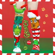 Madmia - Xmas Grinch Chimney Socks Kids & Adults Age 6y+ from Tates Toyworld