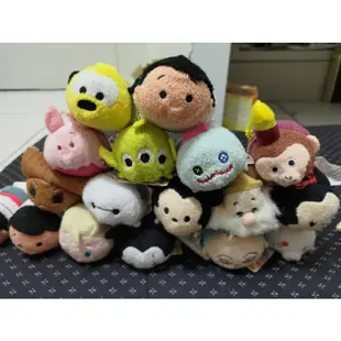 tsum tsum 米奇米妮 小豬  玩具總動員三眼怪 史迪奇醜娃 疊疊樂 螢幕擦掛件 吊飾沙包公仔玩偶 趴趴娃娃