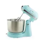 3.5 Qt. 6-Speed Aqua Stand Mixer with Beaters and Dough Hooks