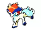 Keldeo Ordinary Form Waterproof Vinyl Sticker Decal Die-Cut