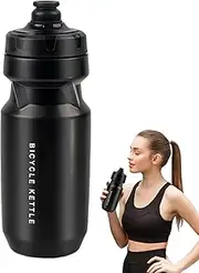Squeeze Water Bottle - 620ml Pull Top Lid, Capacity Scale, Reusable Cycling Squeeze Container,Outdoor Sports Accessory Leakproof Travel Water Bottle For Gym Workout