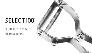 asdfkitty*貝印 SELECT 100 18-8不鏽鋼刨刀/削皮刀/蔬果刮皮器 DH-3000-日本正版商品