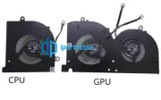 New For MSI GS76 WS76 Creator 17 B11UE MS-17M1 Laptop CPU GPU Cooling Fan