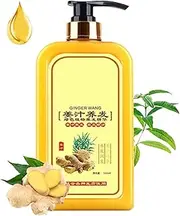 Greasy Hair Shampoo Ginger Shampoo | 500ml Ginger Hair Growth Shampoo, Ginger Shampoo for Red/Blonde/White/Brown/Black Hair,Gentle Ginger Hair Growth for Solving Greasy Hair/Itchy Scalp/