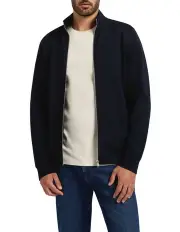[Marcs] Neo Zip Thru Sweater in Ink