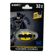 Batman 32GB Flash Drive Keychain NEW SEALED Emtec DC Comics 32 GB Data Computer