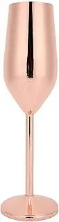 304 Stainless Steel Wine Goblet Champagne Glasses 220ml Champagne Flutes Shatterproof Drinking Cups for Bar Party Banquet-2#