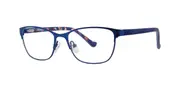 Kensie PATCH Blue Jean Men's Glasses Blue Size 46 - Private Health Rebate - Blue Light Block Available