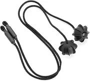 Yurefax Parcel Shelf String Cord, for Rabbit 2006 2007 2008 2009 OE：1K6863447A 1K6863447A9B9 Parcel Shelf String Rear Trunk Storage Bag Tray Straps Parcel Shelf String Cord