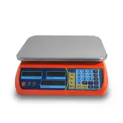 Kitchen Scale Digital Commercial Postal Shop Electronic Weight Scales Food 40KG - orange