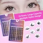 Spiky Lash Clusters Manga Cluster Eyelash Extensions DIY at Home