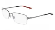 New NIKE FLEXON Eyeglasses 4306 073 56-18 145 Silver with Black & Red Frames
