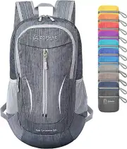 ZOMAKE 25L Ultra Lightweight Packable Backpack - Foldable Hiking Black