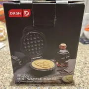 Dash Mini Waffle Maker 4" Skull Shaped Waffles - New In Box