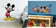 Disney Giant Mickey Mouse & Mickey Clubhouse Capers Giant Wall Decals Combo Set