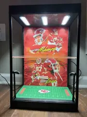 Patrick Mahomes & Travis Kelce Custom PSA Card Display Case - KC Chiefs