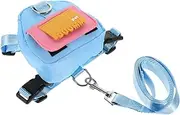 Rolling-Carrier for Small Pet Dog Backpack Harness Compact and Portable Pet Carrier for Dogs and Cats