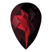 Gemstone Garnet Aa Quality 8X5mm Pear Checkerboard
