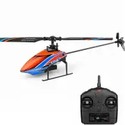 XK K127 4CH 6-Axis Gyro Altitude Hold Flybarless RC Helicopter RTF