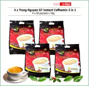 200 Sachets x 16g Vietnamese Trung Nguyen G7 Instant Coffee 3 in 1- BB: 02/2026