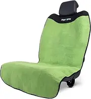HAPPEGEAR Happeseat Waterproof Car Seat Cover & Protector – Universal Fit Car Seat Towel Cover – Non-Slip Backing, Easy Install & Storage, Machine Washable, Fits Front & Back, Green