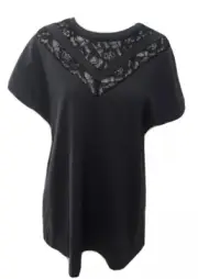 ASOS MATERNITY Lace Panel Stretch Top. Size 6-8. NWT